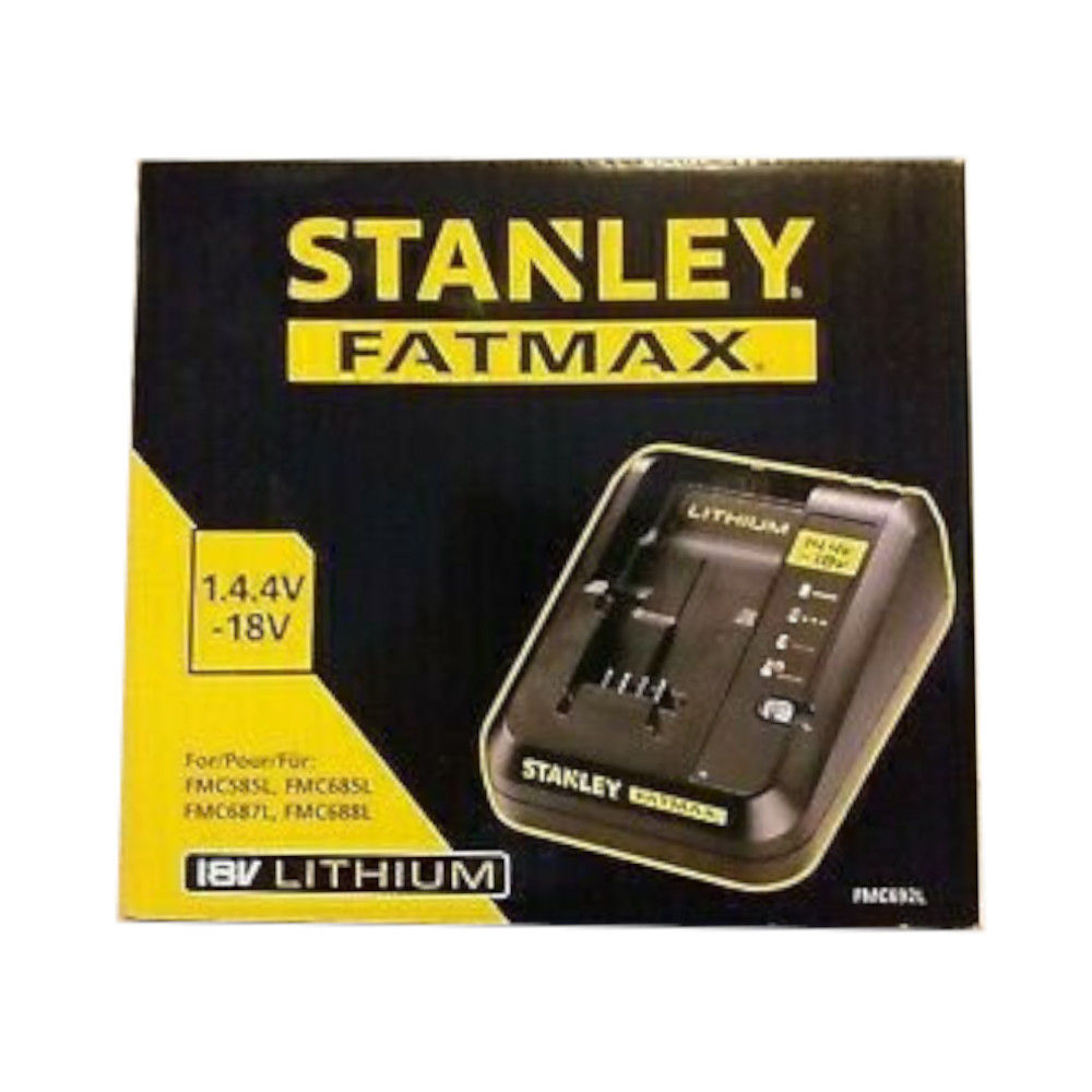 Stanley Φορτιστής για Μπαταρίες Εργαλείων Fatmax 14.4-18V -ΦΟΡ-18V-STANLEY