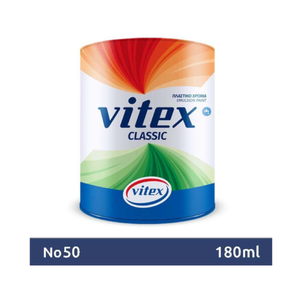 Vitex Πλαστικό Χρώμα Classic 50 για Εσωτερική Χρήση Μπλε - 70012