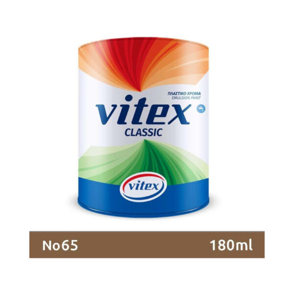 Vitex Πλαστικό Χρώμα Classic 65 για Εσωτερική Χρήση Καφέ - ΠΛ.180-65