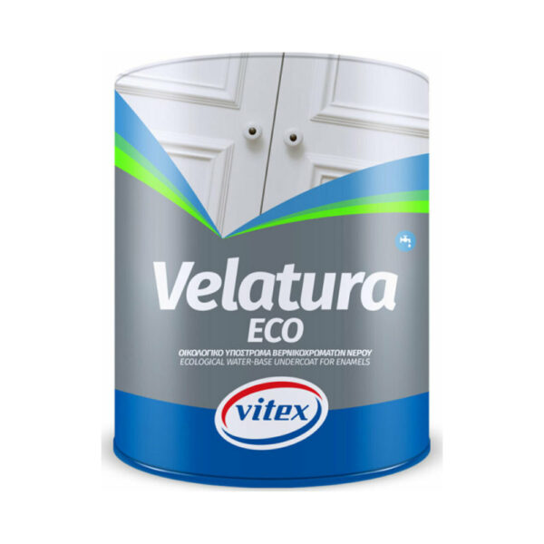 Vitex Αστάρι Νερού Velatura Eco Οικολογικό Λευκό Κατάλληλο για Πλαστικό - PVC - Αλουμίνιο - Γυαλί - Ξύλο - 1004534